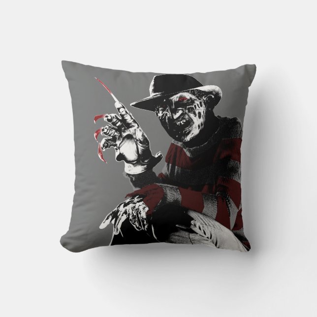 Freddy vs. Jason | Freddy Seeing Red Cushion (Front)