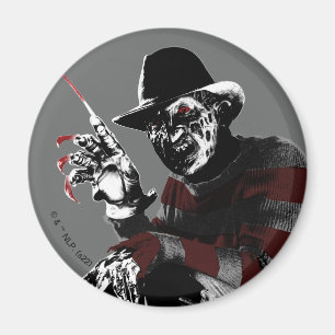 Freddy vs. Jason Freddy Seeing Red Magnet