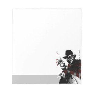 Freddy vs. Jason   Freddy Seeing Red Notepad