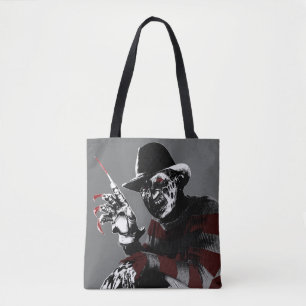 Freddy vs. Jason   Freddy Seeing Red Tote Bag