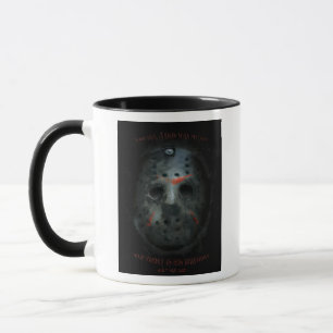 Freddy vs. Jason   Jason Mask Quote Mug