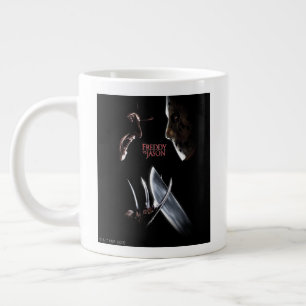 Freddy vs. Jason   Theatrical Poster Large Coffee Mug