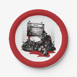 Freddy vs. Jason   Welcome to Springwood Paper Plate