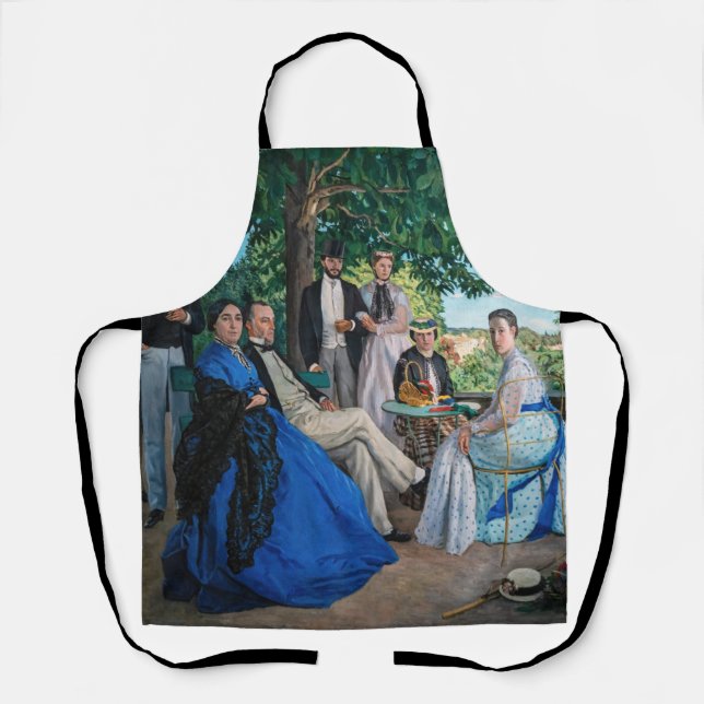 Frederic Bazille - The Family Reunion Apron (Front)