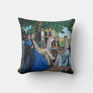 Frederic Bazille - The Family Reunion Cushion