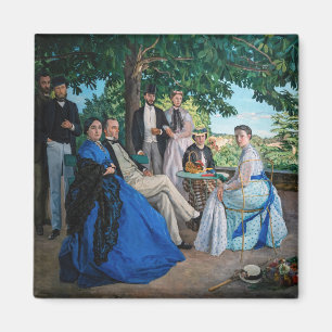 Frederic Bazille - The Family Reunion Magnet