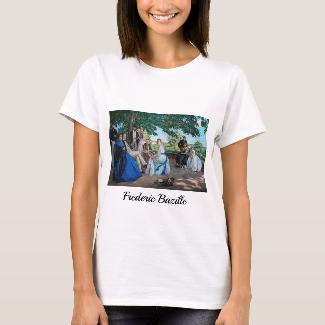 Frederic Bazille - The Family Reunion T-Shirt (Front)