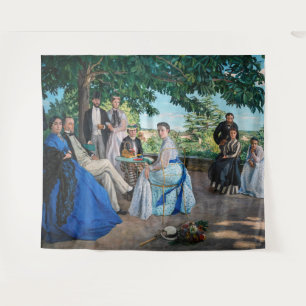 Frederic Bazille - The Family Reunion Tapestry