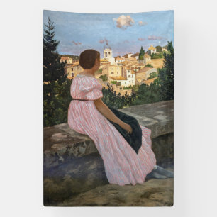 Frederic Bazille - The Pink Dress Banner