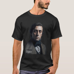 Frederic Cho Portrait Composer Illustration Piano T-Shirt