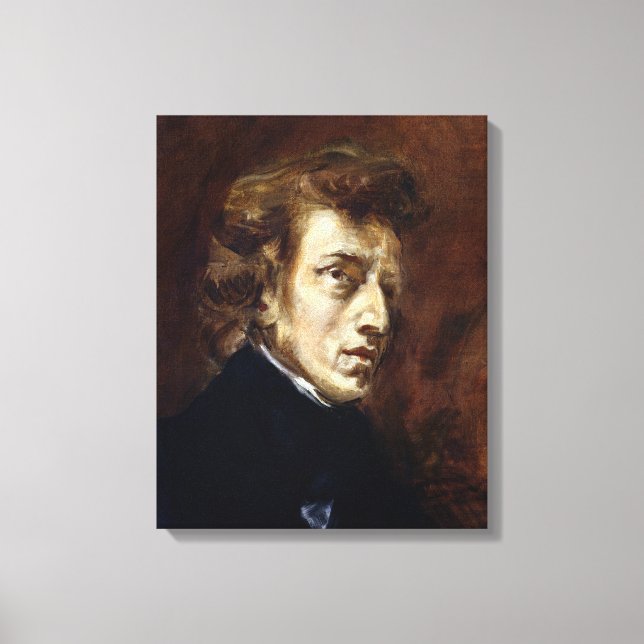 Frederic Chopin  1838 Canvas Print (Front)