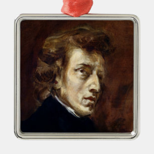 Frederic Chopin  1838 Metal Tree Decoration
