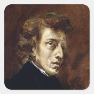 Frederic Chopin  1838 Square Sticker