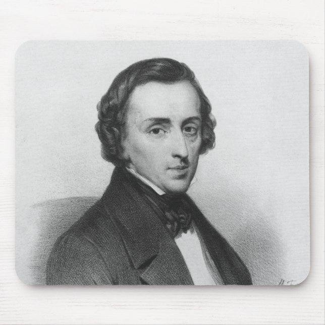Frederic Chopin, after Ary Scheffer Mouse Mat (Front)