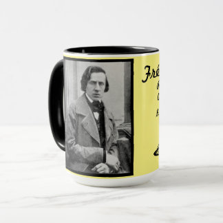 Frédéric Chopin Combo Mug, 15 oz Mug