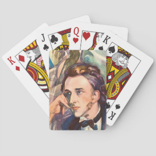 Frederic Chopin Composer Musician Portrait Famous Playing Cards