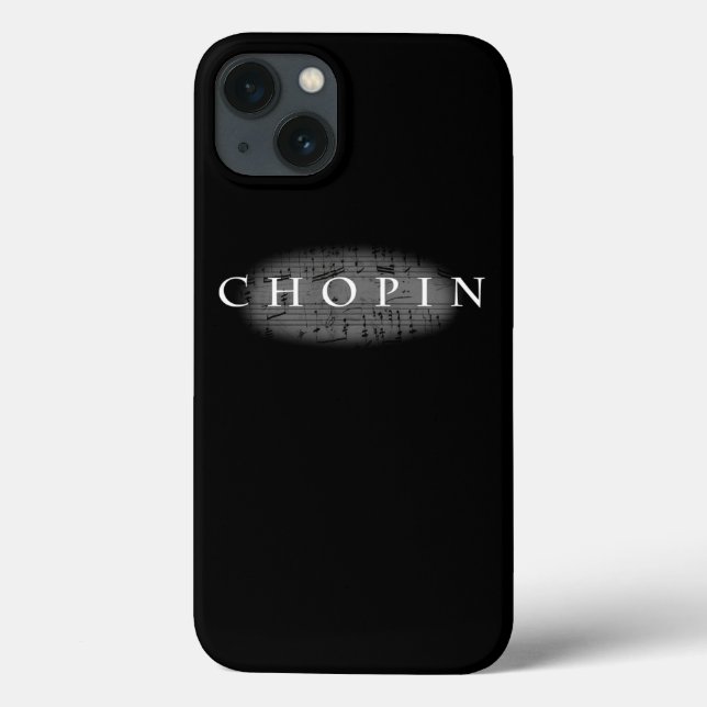Frederic Chopin Famous Musician Pianist Virtuoso Case-Mate iPhone Case (Back)