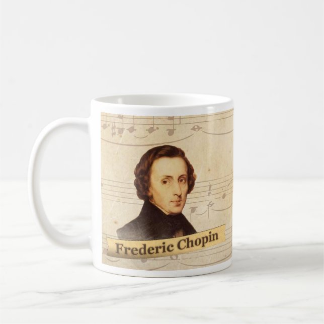 Frederic Chopin Historical Mug (Left)