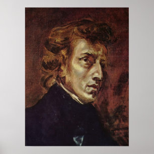 Frédéric Chopin Portrait Poster