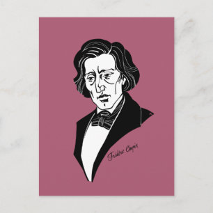 Frederic Chopin Postcard