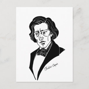 Frederic Chopin Postcard