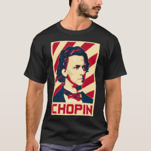 Frederic Chopin Retro Propaganda Classical Music C T-Shirt