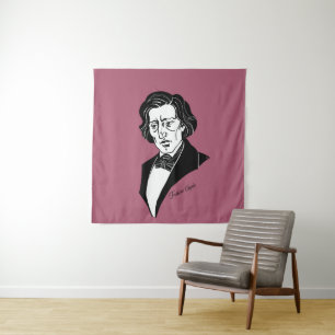 Frederic Chopin Tapestry