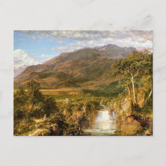 Frederic Church, Heart of the Andes, Postcard (Front)