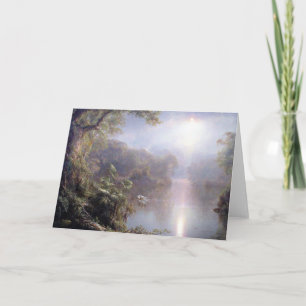 Frederic Church, The River of Life, Card