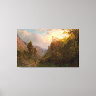 FREDERIC E. CHURCH The Monastery of San Pedro 1879 Canvas Print