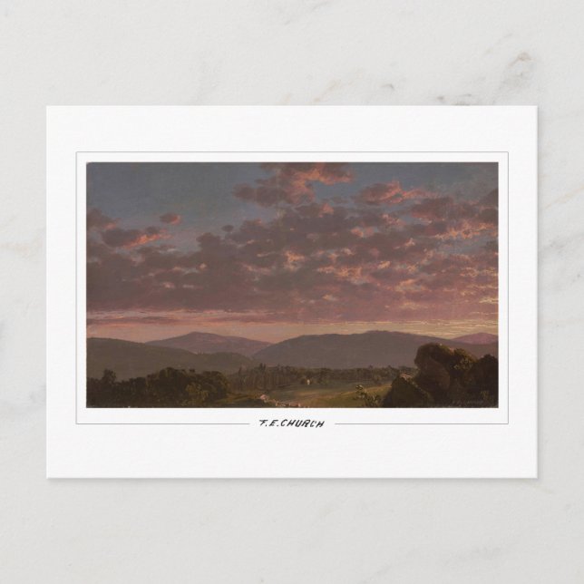 Frederic Edwin Church #605 - Fine Art Postcard (Front)
