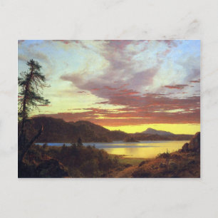 Frederic Edwin Church - A Sunset Postcard