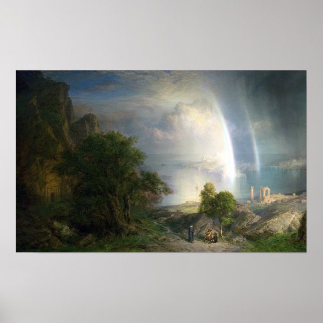 Frederic Edwin Church Aegean Sea Poster (Front)