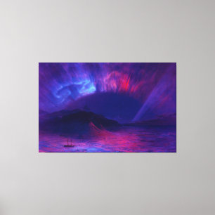 FREDERIC EDWIN CHURCH - Aurora Borealis (1865) - Canvas Print