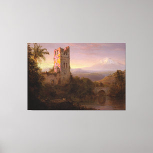 Frederic Edwin Church - Chimborazo Volcano Canvas Print