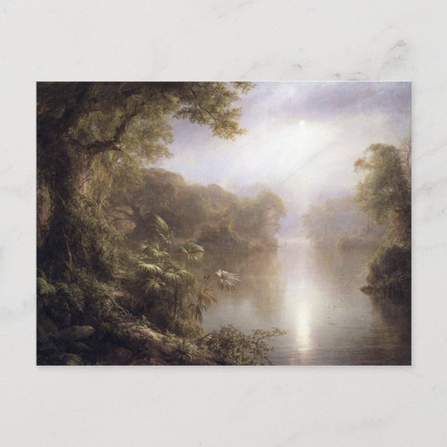 Frederic Edwin Church - Morning in the tropics Postcard (Front)