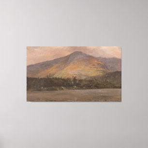 Frederic Edwin Church - Mt. Katadhin, Showing Canvas Print