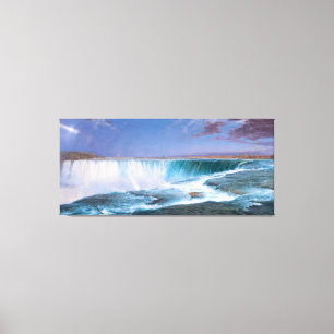 FREDERIC EDWIN CHURCH - NIAGARA - 1857 - Luminism Canvas Print