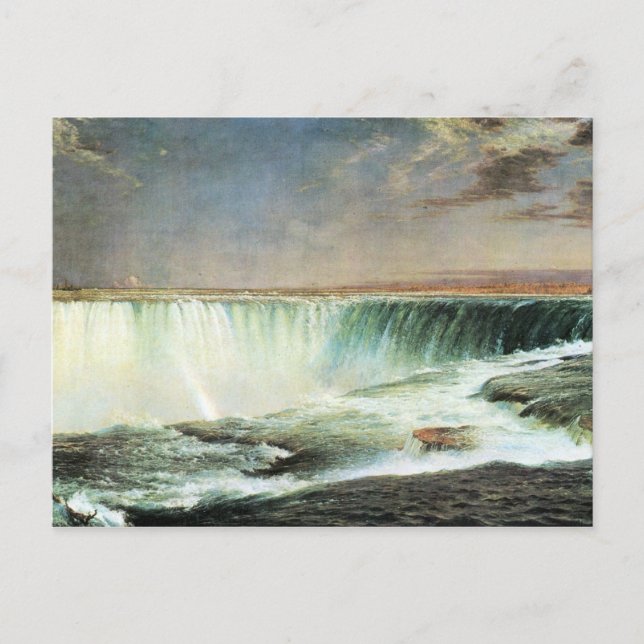 Frederic Edwin Church - Niagara Falls Postcard (Front)