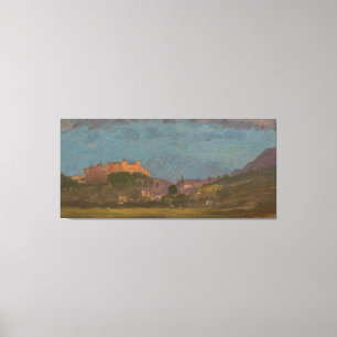 Frederic Edwin Church - Salzburg, Austria Canvas Print