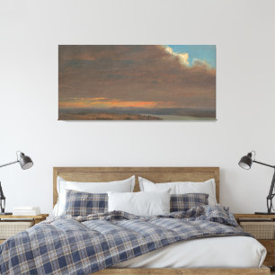 Frederic Edwin Church - Sunset  Canvas Print