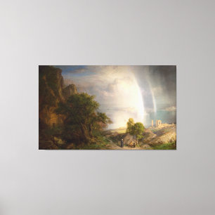 FREDERIC EDWIN CHURCH - The Aegean Sea - 1877 - Canvas Print