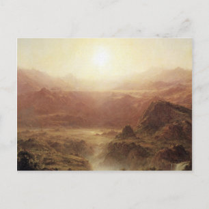 Frederic Edwin Church - The Andes of Ecuador Detai Postcard