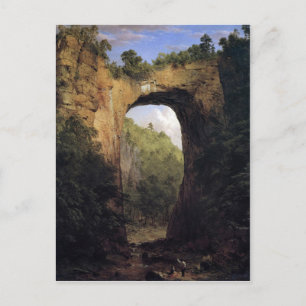 Frederic Edwin Church - The Natural Bridge Virgini Postcard