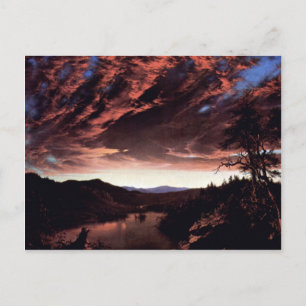 Frederic Edwin Church - Twilight in the Wilderness Postcard