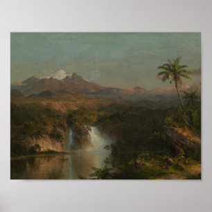 Frederic Edwin Church - View of Cotopaxi Poster