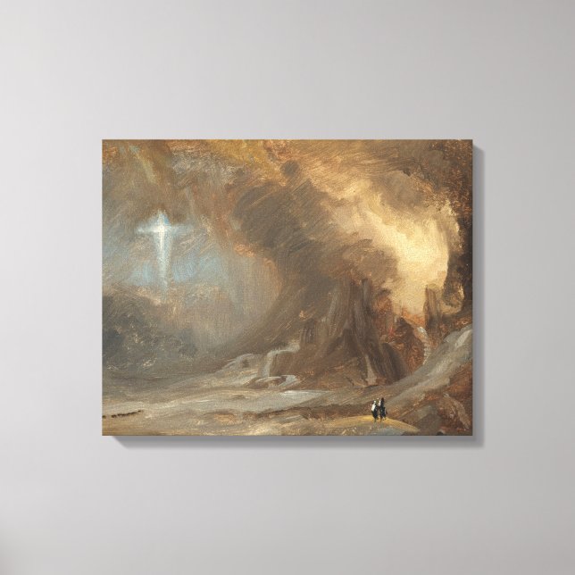 Frederic Edwin Church - Vision of the Cross  Canvas Print (Front)