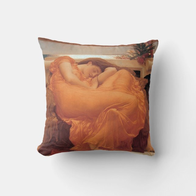 Frederic Leighton Flaming June Cushion (Front)