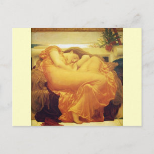 Frederic Leighton, "Flaming June" Postcard
