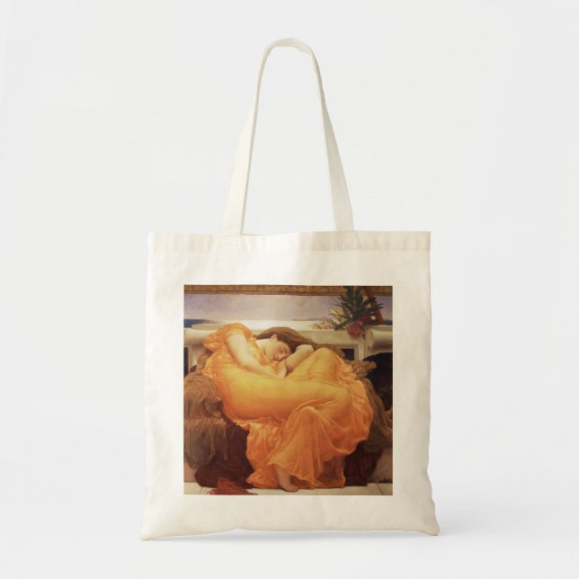 Frederic Leighton - Flaming June Tote Bag (Front)